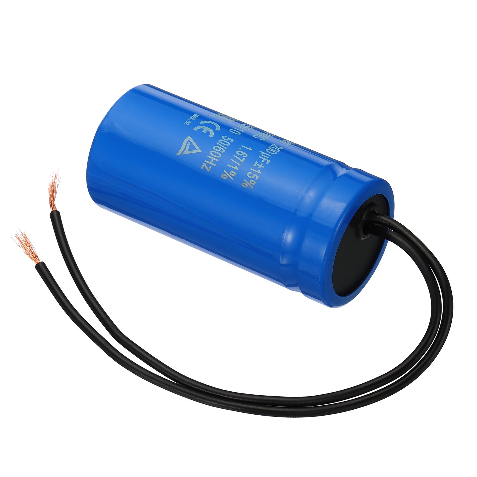 Motor Start Capacitor 200uF 250VAC 2 Wires 50/60Hz for ELECTRIC MOTOR RUNNING