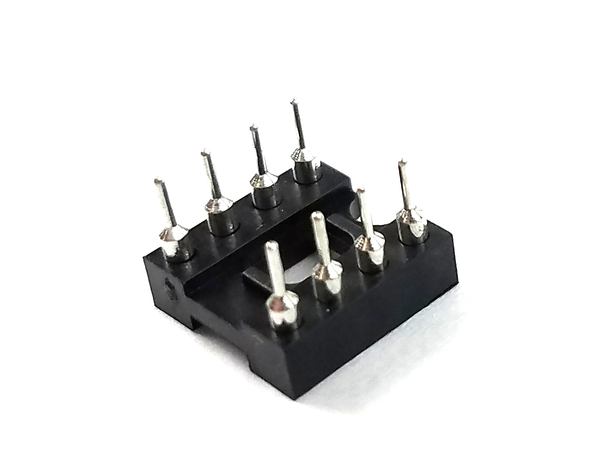 1PCS Microchip MCP6002-I/P MCP6002 + Socket – Dual 1 MHz Op Amp DIP-8 New IC