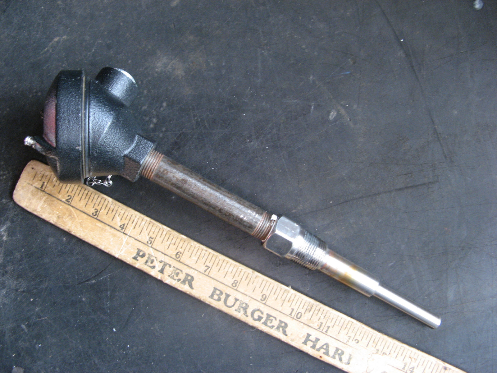 RTD TEMPERATURE PROBE w Thermowell/Weather Proof APPLIED SENSOR TECHNOLOGIES