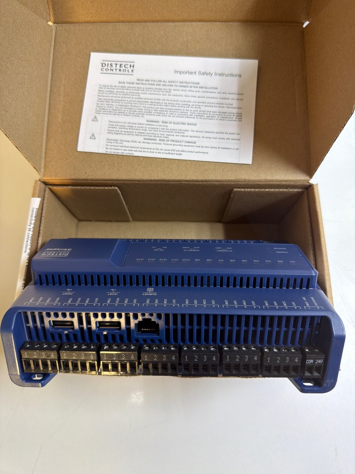 Distech Controls ECY-600-C0 , CDIY-600X-20 Controller