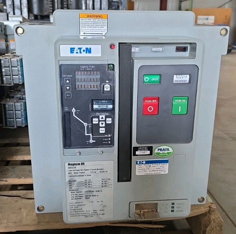 EATON Magnum DS MDSC08 Breaker 800 Amp w/ 11ARMLSI Digitrip