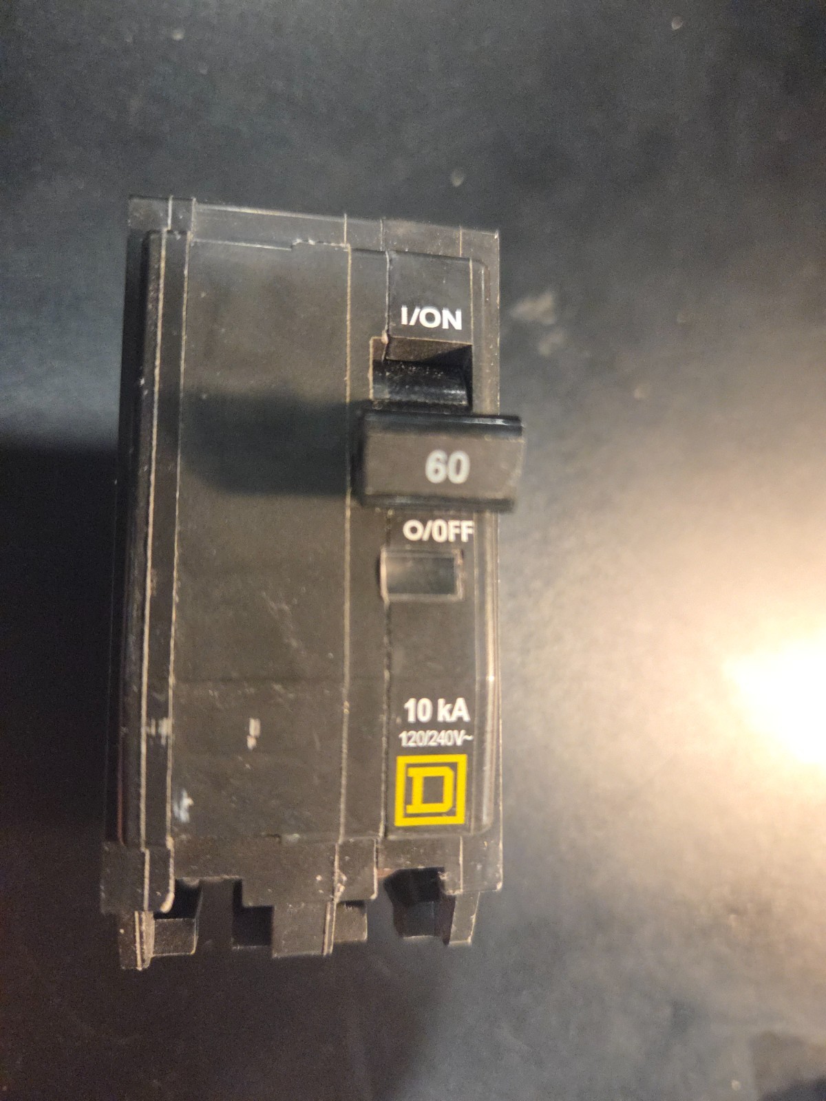 Square D QO260 2-Pole 60-Amp 120/240V Plug-In Circuit Breaker