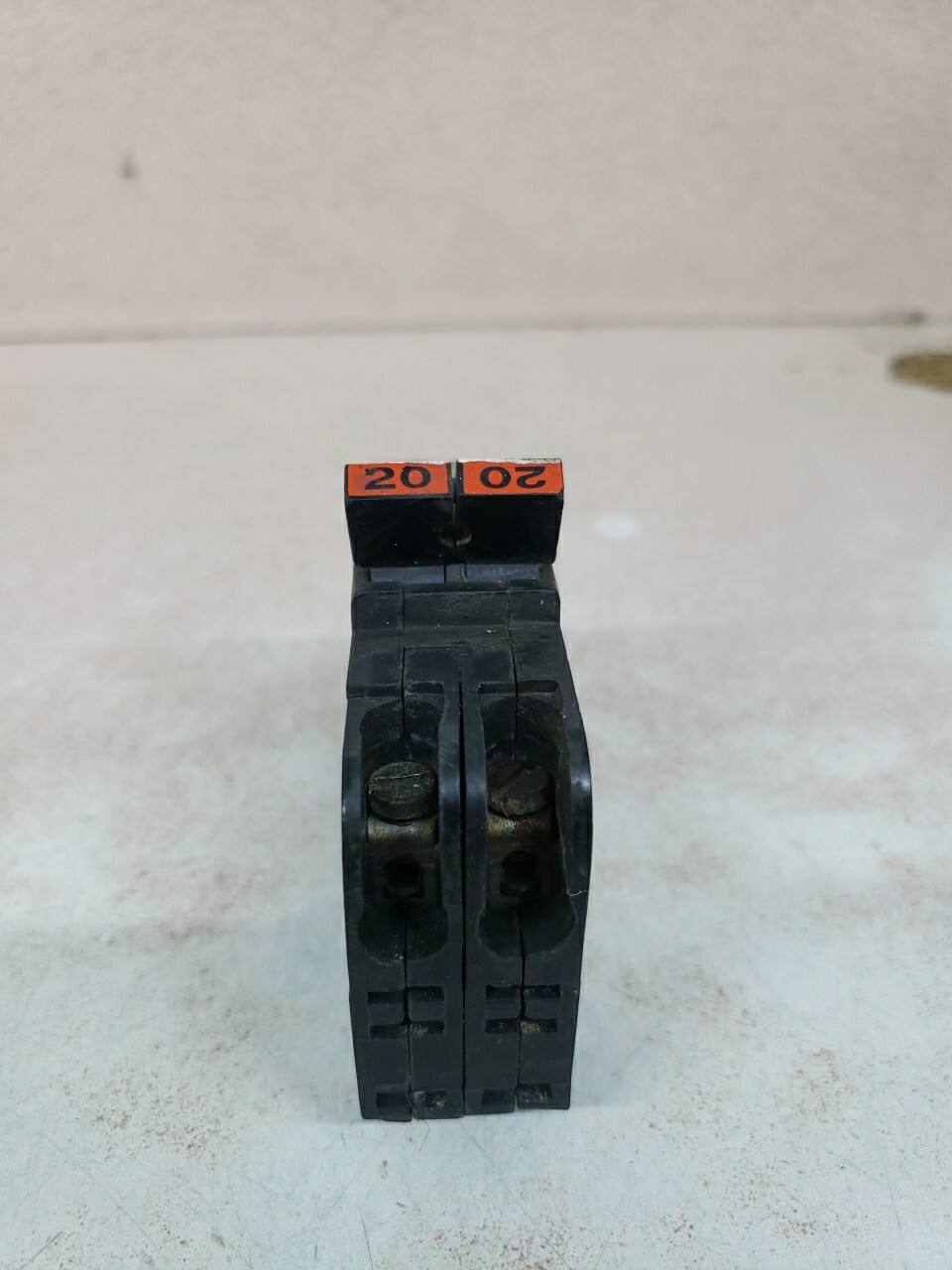 Federal Pacific FPE NC220 2 Pole 20 Amp Stab Lok Thin Red Handle