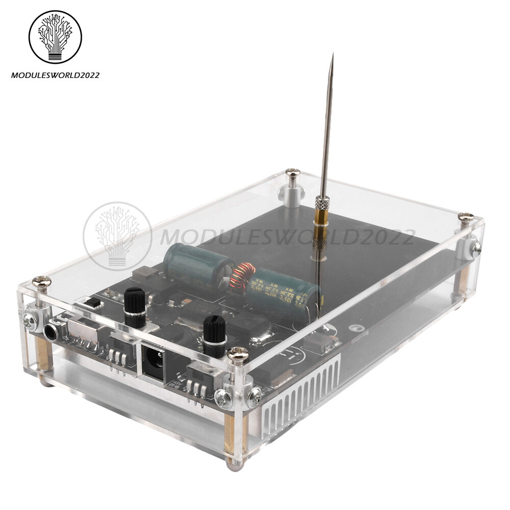 AC100-240V 50-60Hz Mini Bluetooth Music Tesla Coil Arc Plasma Loudspeaker