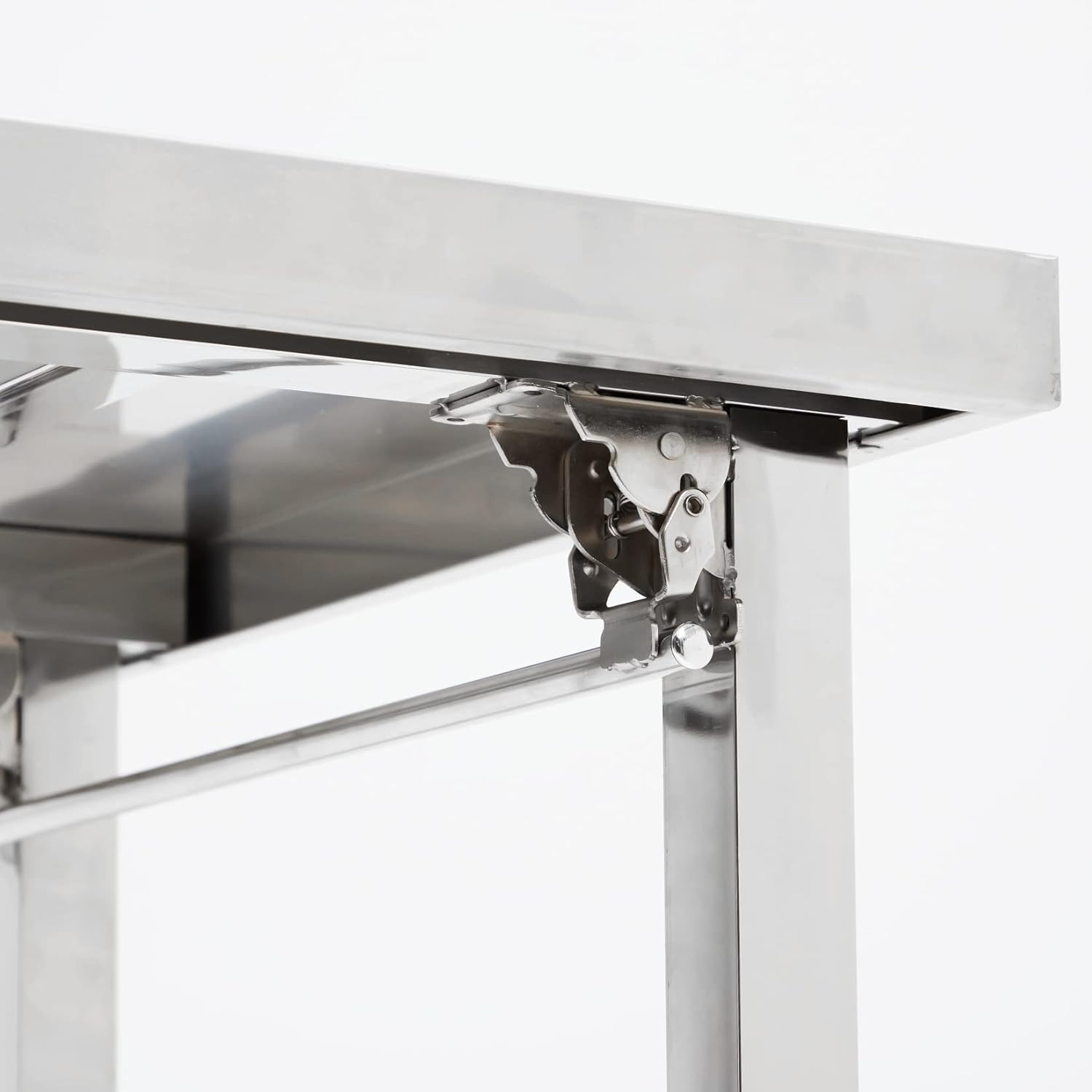 Sturdy 24×48 Inch Stainless Steel Prep Table – 500 LBS Capacity