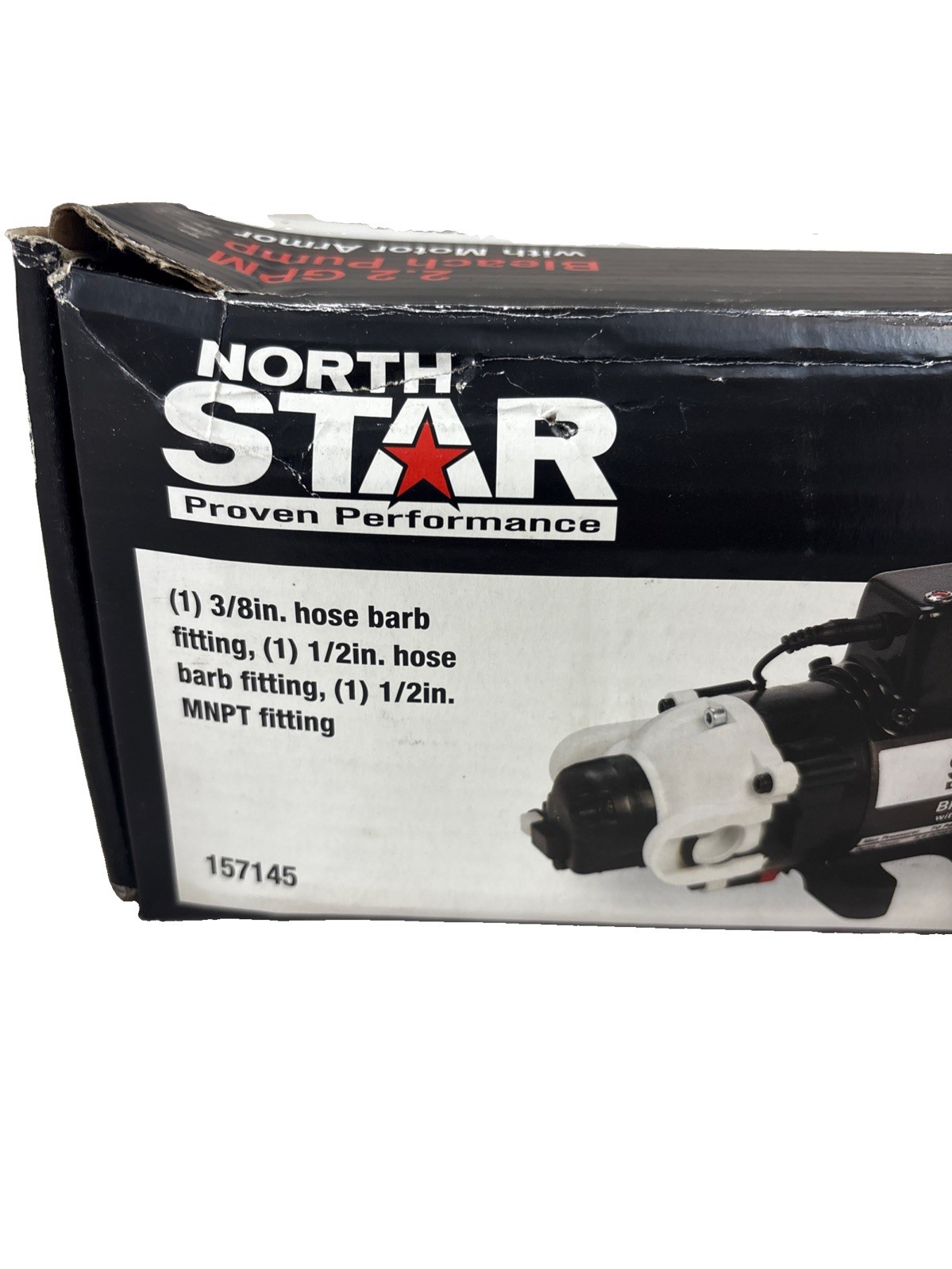 NorthStar 2.2 GPM 70 PSI Soft Wash and Disinfectant Bleach Pump With Motor Armor