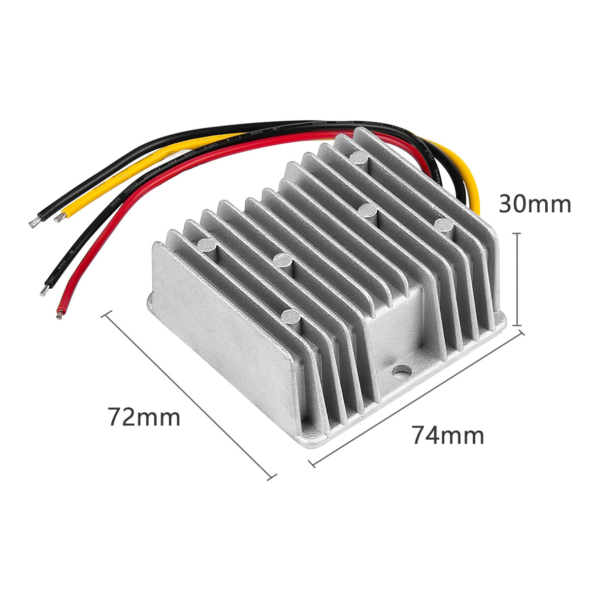 Voltage Reducer Power Converter DC 8V-40V to 13.8V 10A 138W Regulator Waterproof