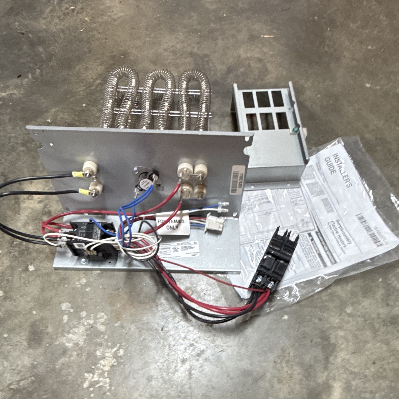 Trane BAYHRT1508BRKCA Heat Strip Kit 7.88/5.78kW 240/208V 1PH 250F