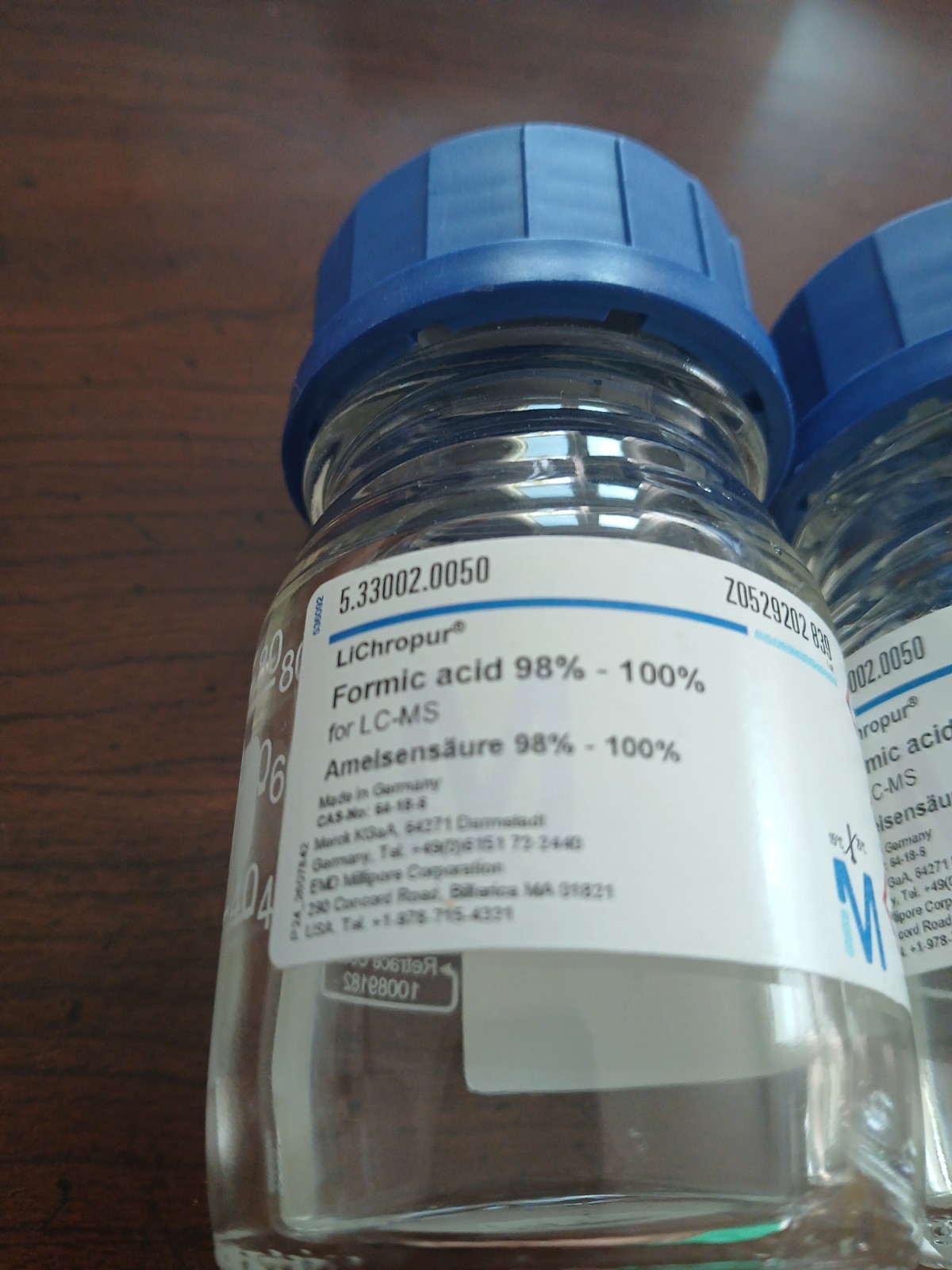MilliporeSigma 98 to 100% LC-MS LiChropur™ 5.33002.0050 New 2021
