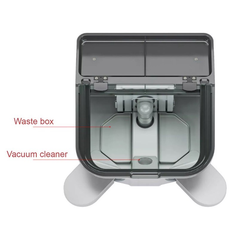 Dental Polishing Grinding Box Built-in Dental Dust Vacuum Collector