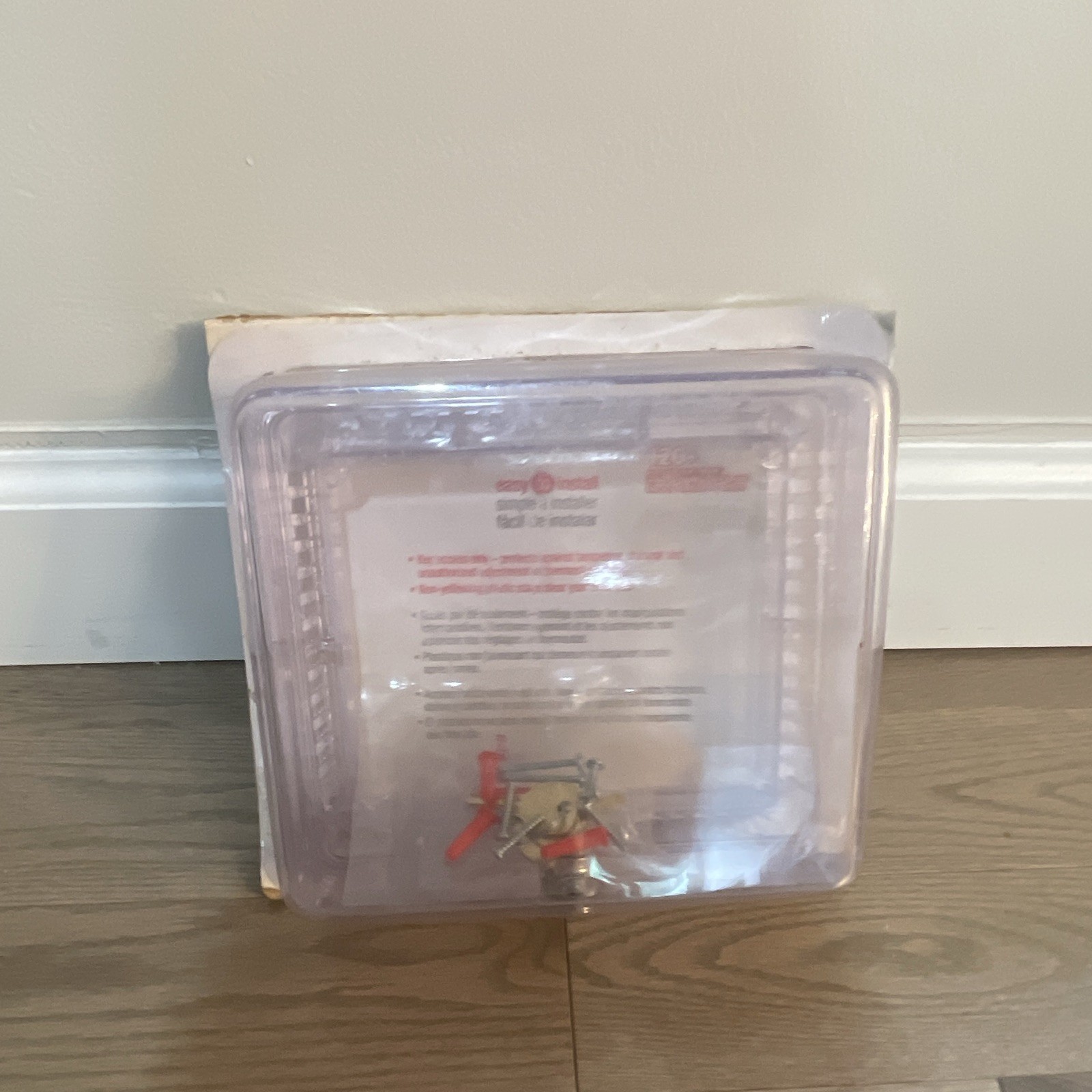 Honeywell CG511A Clear Childproof Thermostat Guard Cover, Surface Mount
