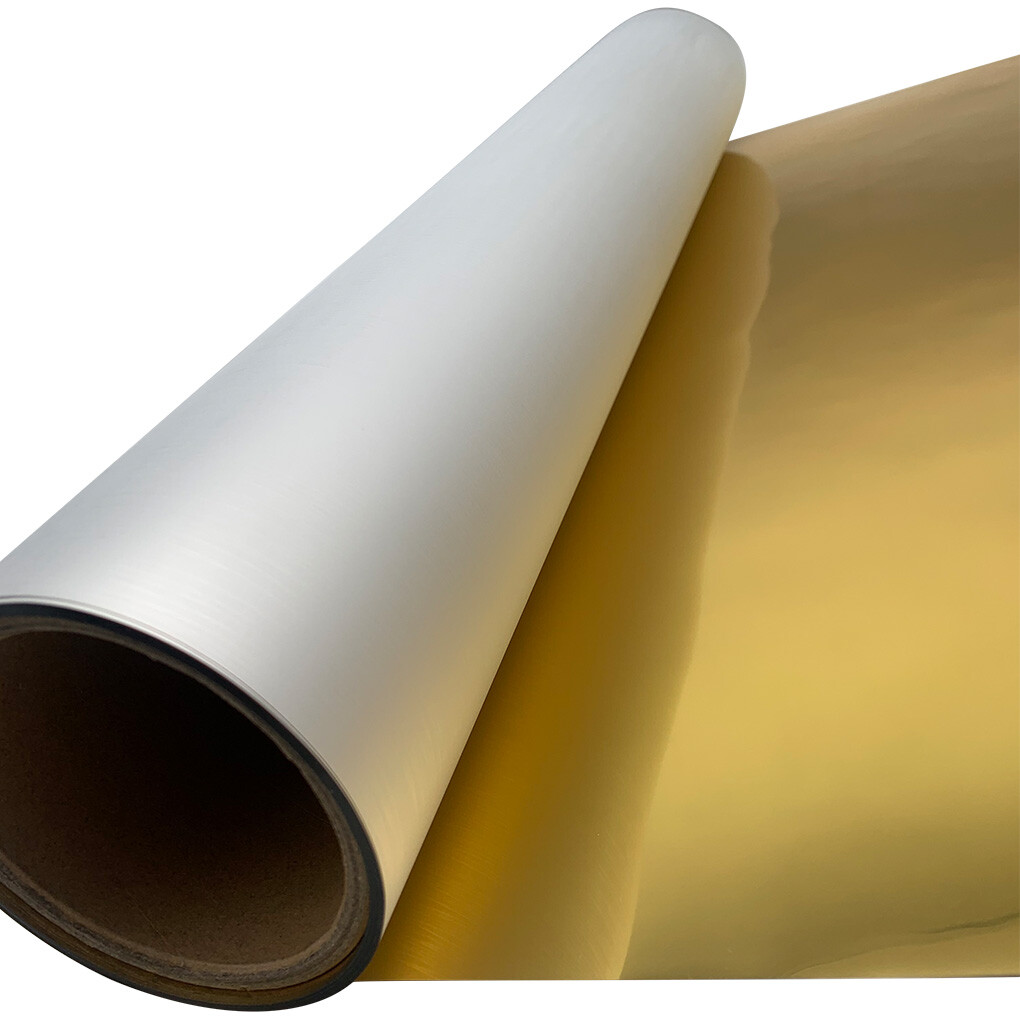 CALCA Gold DTF Foil Film 13in x 16.4ft Transfer Film Roll Cold Peel US Stock