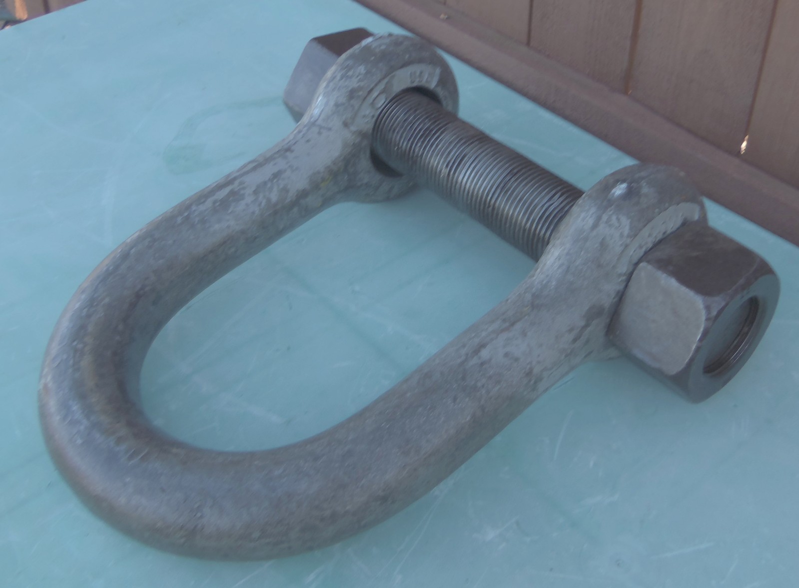 Crosby WLL 25 Ton Bolt Type Anchor Shackle – With Huge Nut & Bolt
