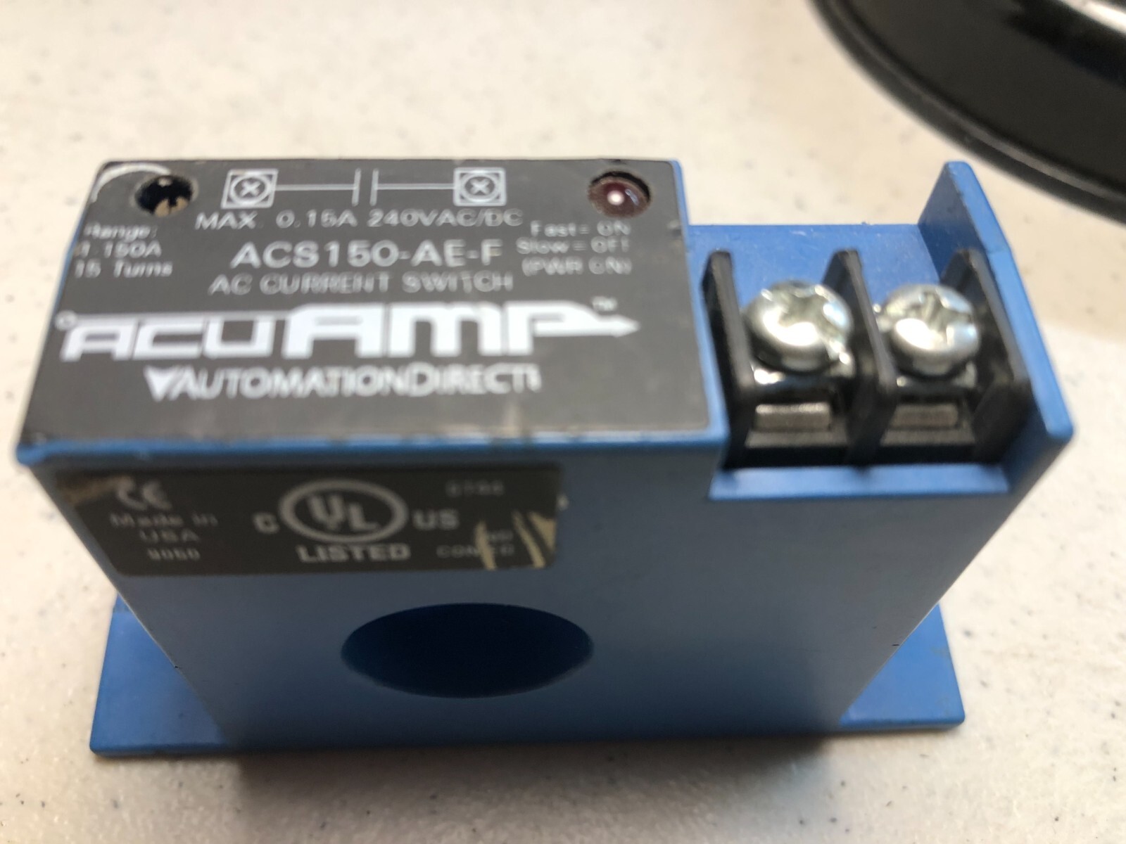ACUAMP Current-Detection Switch : 1 to 150 amps