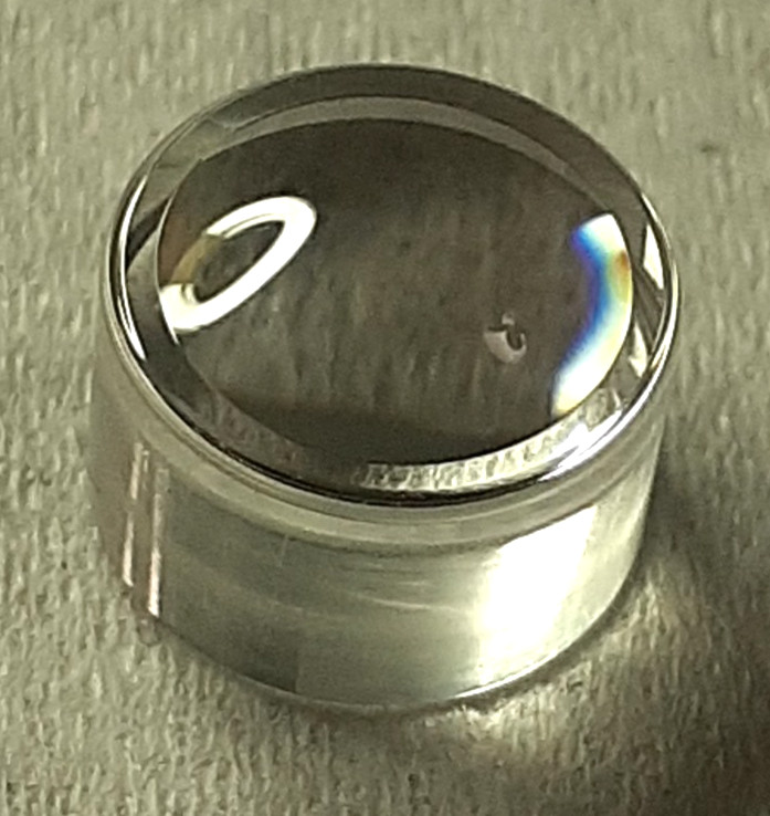 Edmund #87-124 (87124) – Molded Aspheric Lens, 0.40 NA, 6.24mm FL, Uncoated