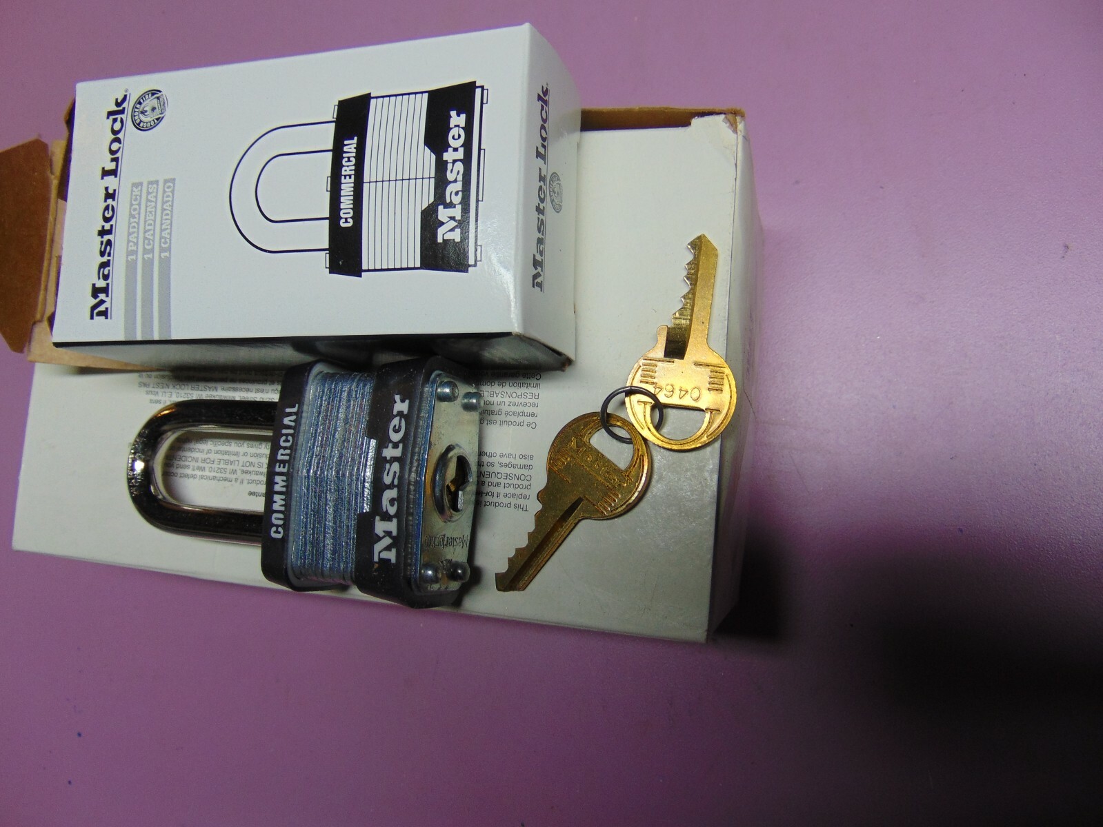 6 NEW MASTER 3KALF KEYED TO 0464 PADLOCK LOCKSMITH