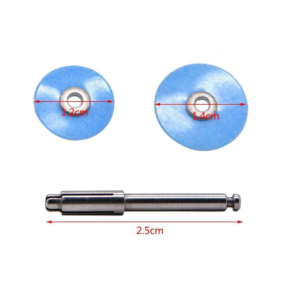 80 Pcs/Kit Dental TOR VM Finishing and Polishing Kit Discs Mandrel No 1.075