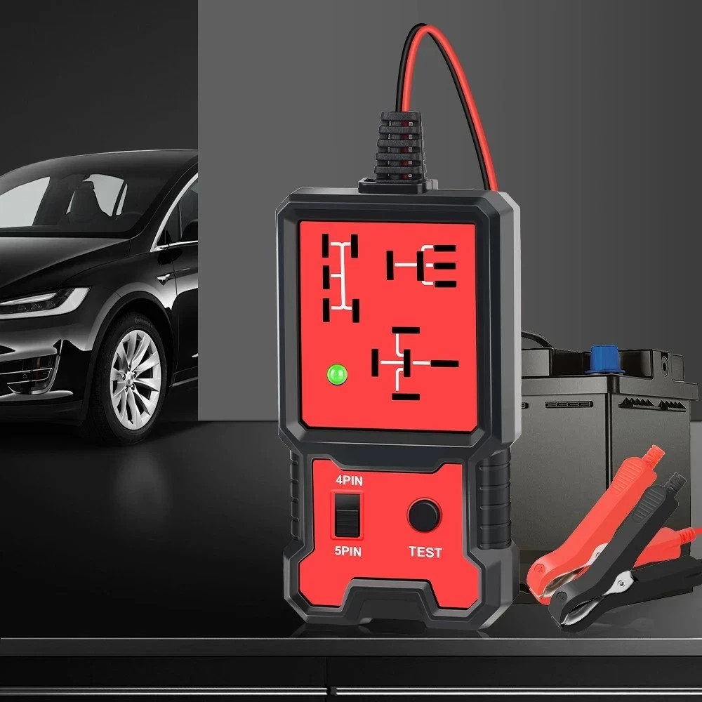 12V Automotive Relay and Fuse Tester LED Diagnostic Tool for Electrical System