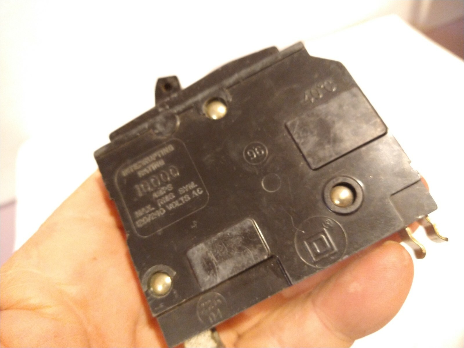 SQUARE D QO 130 CIRCUIT BREAKER 30 AMP 1 POLE WARRANTY Yellow Face Free Ship