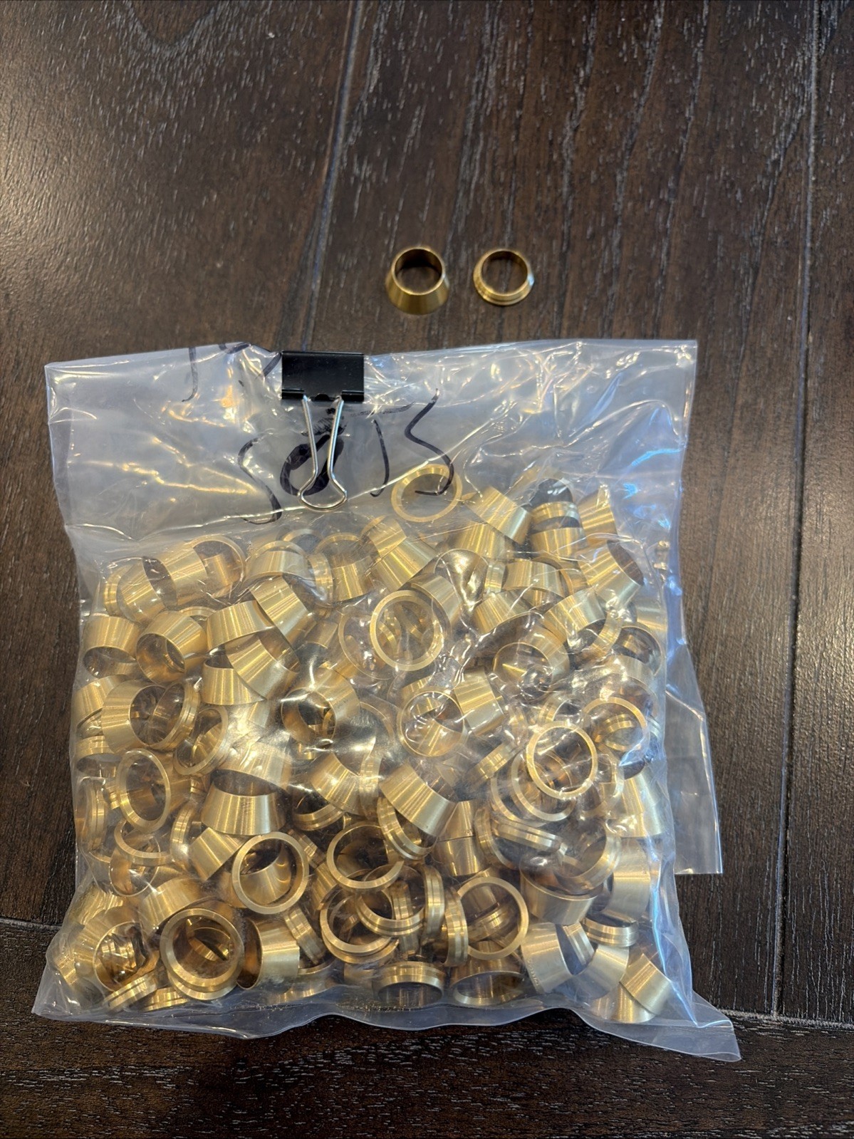 LOT OF 125 Sets Never Used SWAGELOK BRASS FRONT/back Ferrals 1/2″ FITTINGS