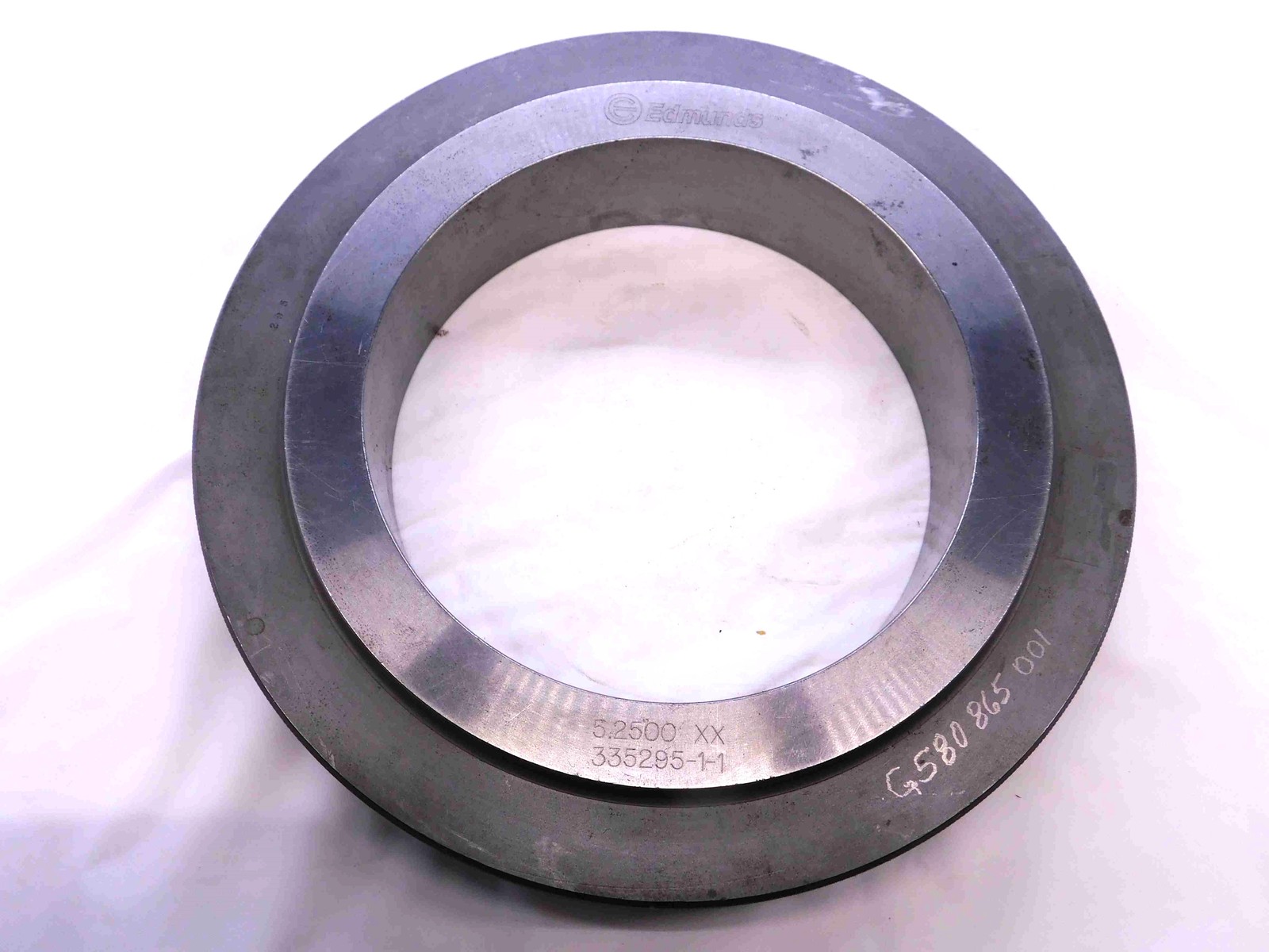 5.2500 CLASS XX MASTER PLAIN BORE RING GAGE ONSIZE 5 1/4 133.350 mm 5.250 CHECK