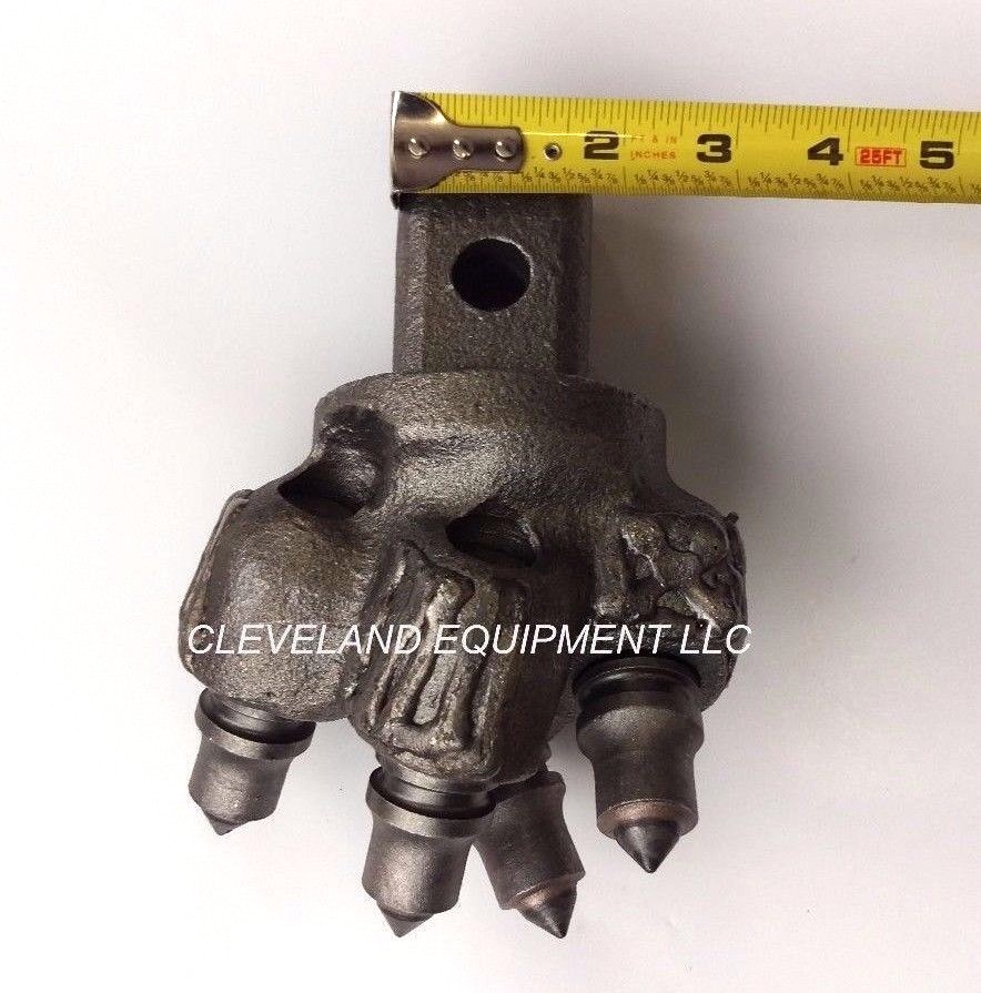 ROCK AUGER BIT FISH-TAIL PILOT POINT – CDR Bullet Tooth Teeth 1-3/4″ Shank .765