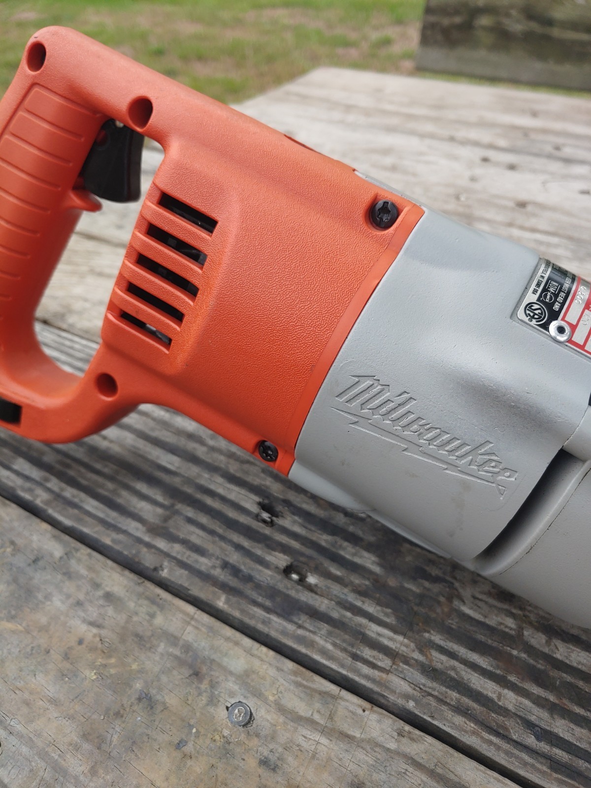 Milwaukee 1107-1 1/2″ Heavy Duty D-handle Drill. USA. Serviced.