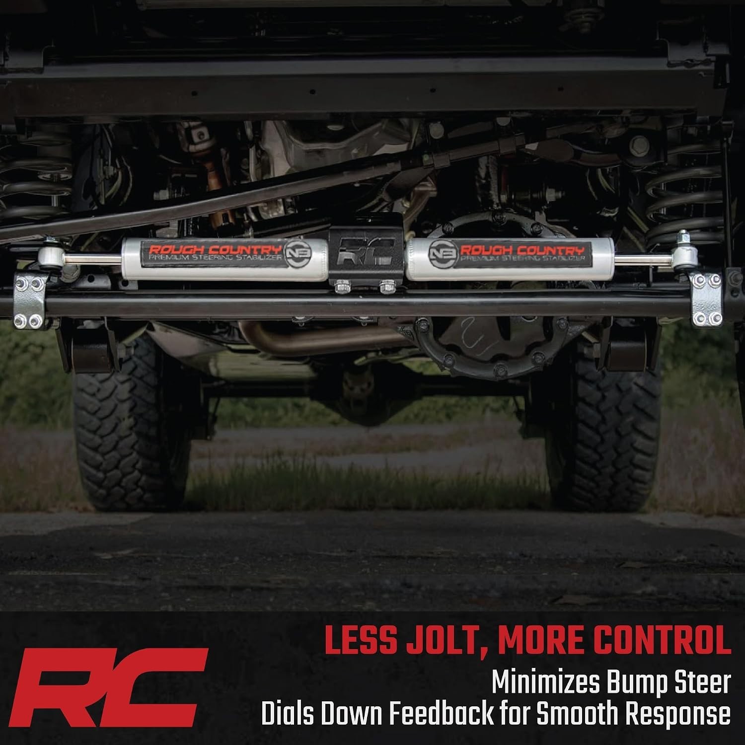 Country N3 Dual Steering Stabilizer for 07-18 Jeep Wrangler JK – 8734930