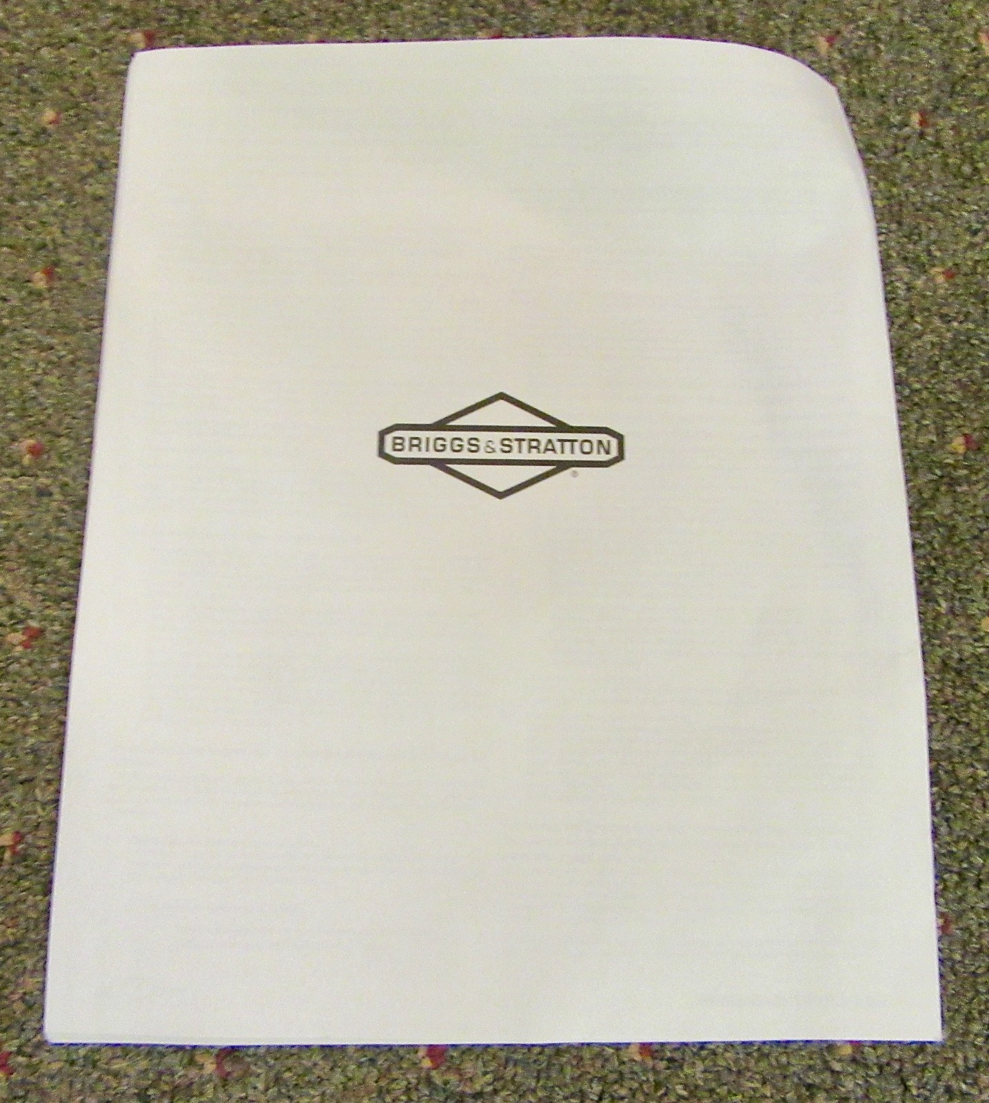 Briggs & Stratton Model 80000 & Model 90000 Series Engines Operator’s Manual