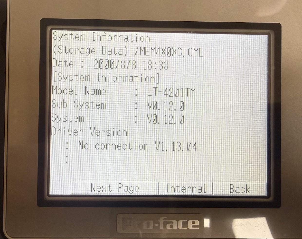 Schneider Pro-face PFXLM4201TADDC Modular HMI PLC New Open Box Tested