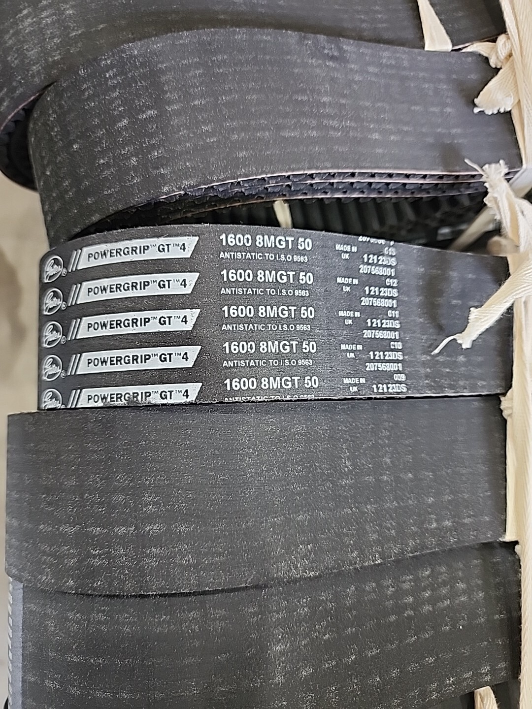 Gates 1600-8MGT-50 PowerGrip GT4 Synchronous Belt