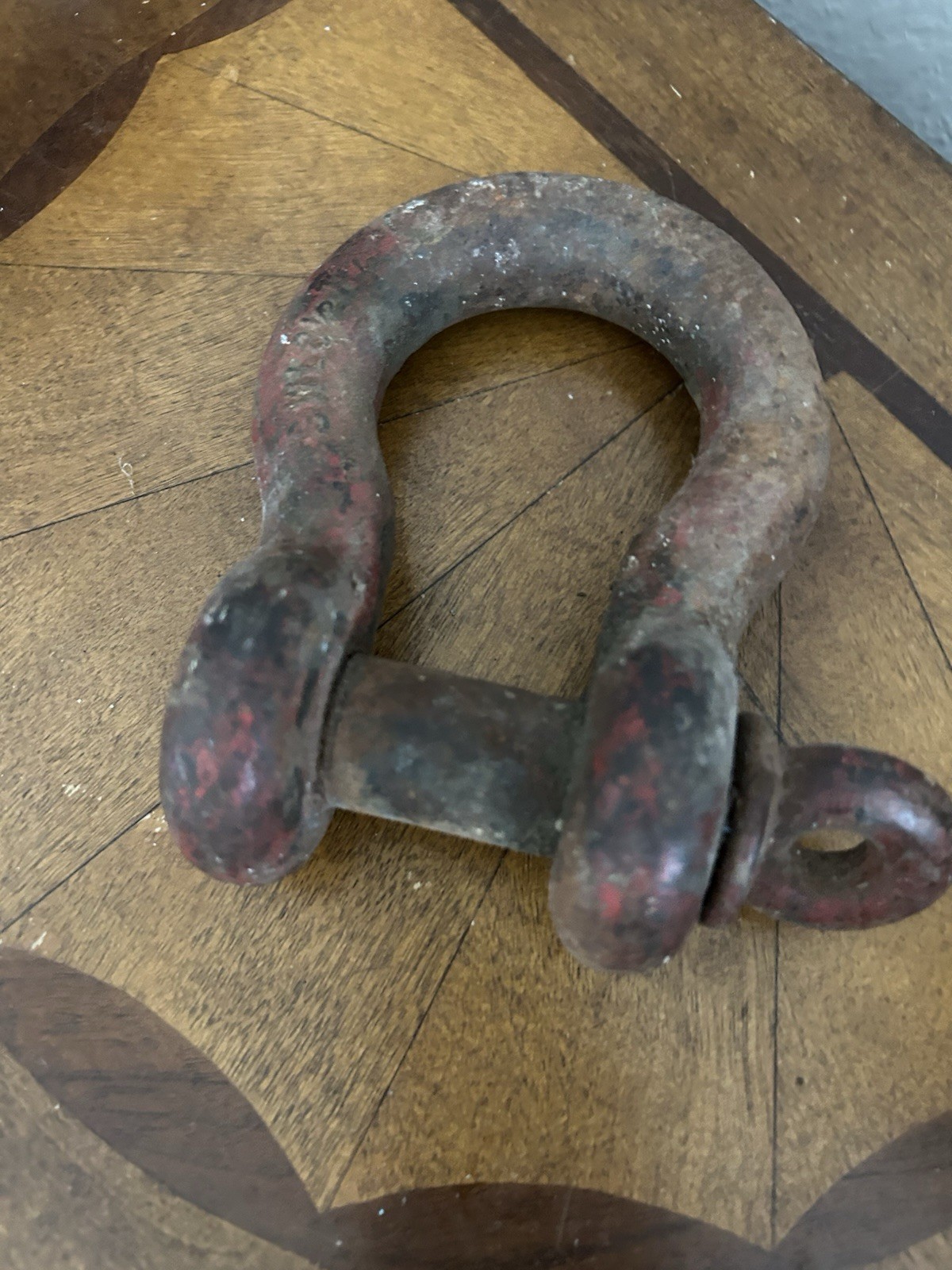Vintage Crosby Anchor Shackle For Rigging Heavy Loads 5” Width 6.5” Length