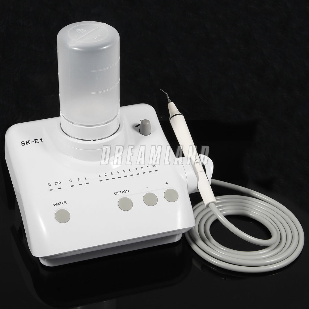 US! Cavitron Dental Ultrasonic Scaler fit EMS +Handpiece+Tips+Bottles SK-E1 NEW