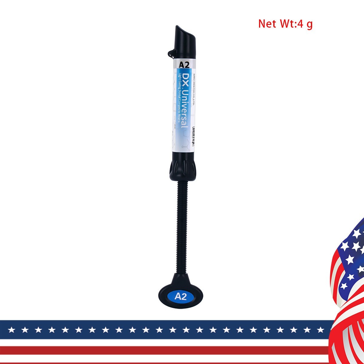 Dentex Dental Composite Resin B1 Universal Light Cure Resin Shade 4g/Syringe