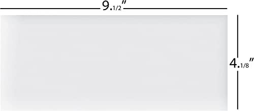 Self Seal #10 Envelopes 1000 Count Security Tinted 4.125 x 9.5 Inches 24lb
