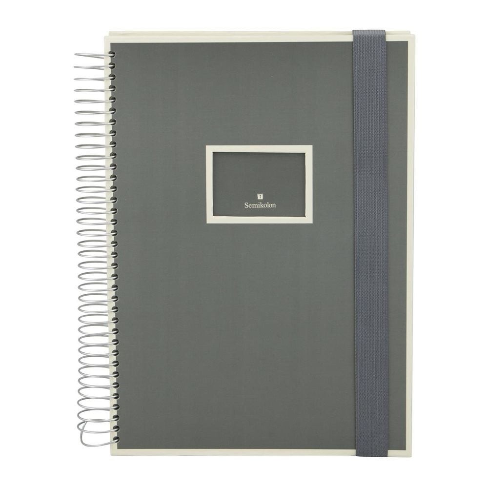 Mucho Spiral Notebook A4 (Grey)
