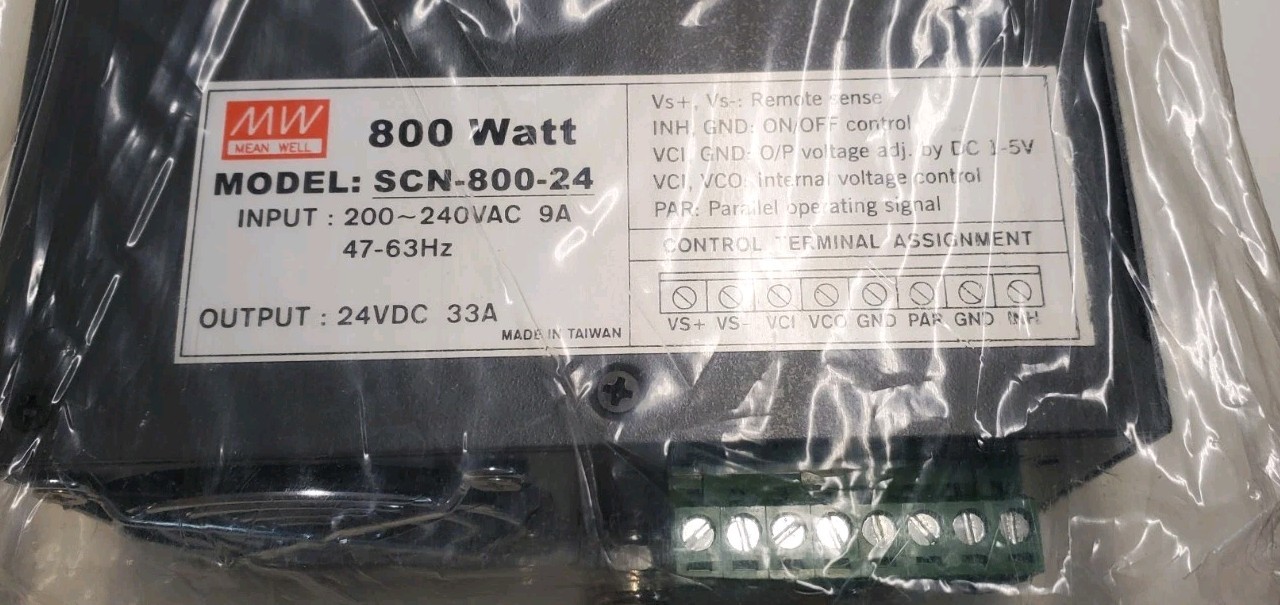 Mean Well SCN-800-24 Power Supply 800S-N024