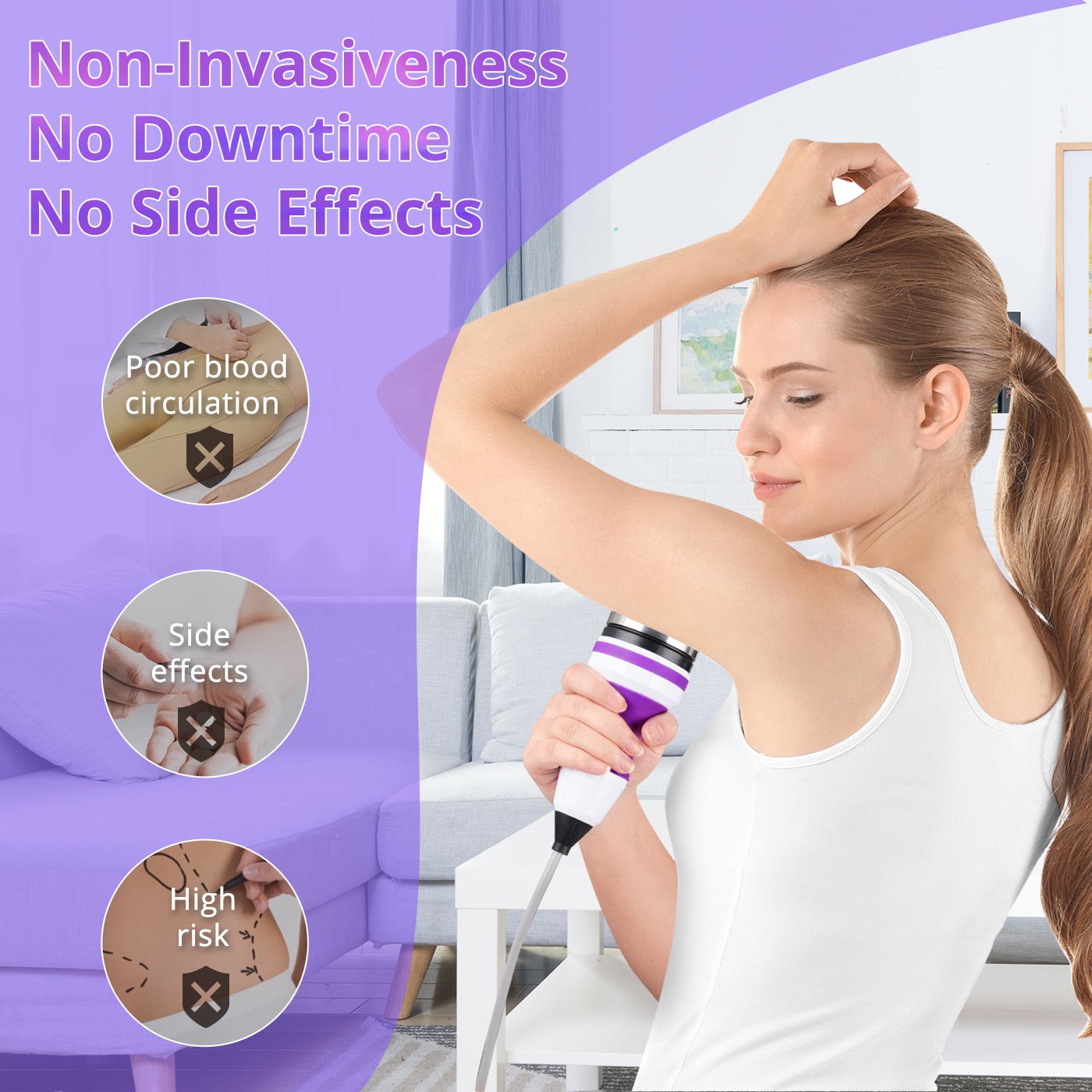 5 in 1 Beauty Machine for Body Massage Facial Skin Care Skin Lifting Free Ship