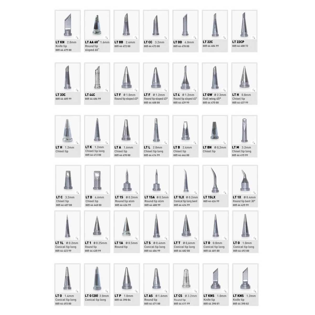 LT Series Tip Heating Elements for Weller WSD81 WD1000 Workstation WSP80 US