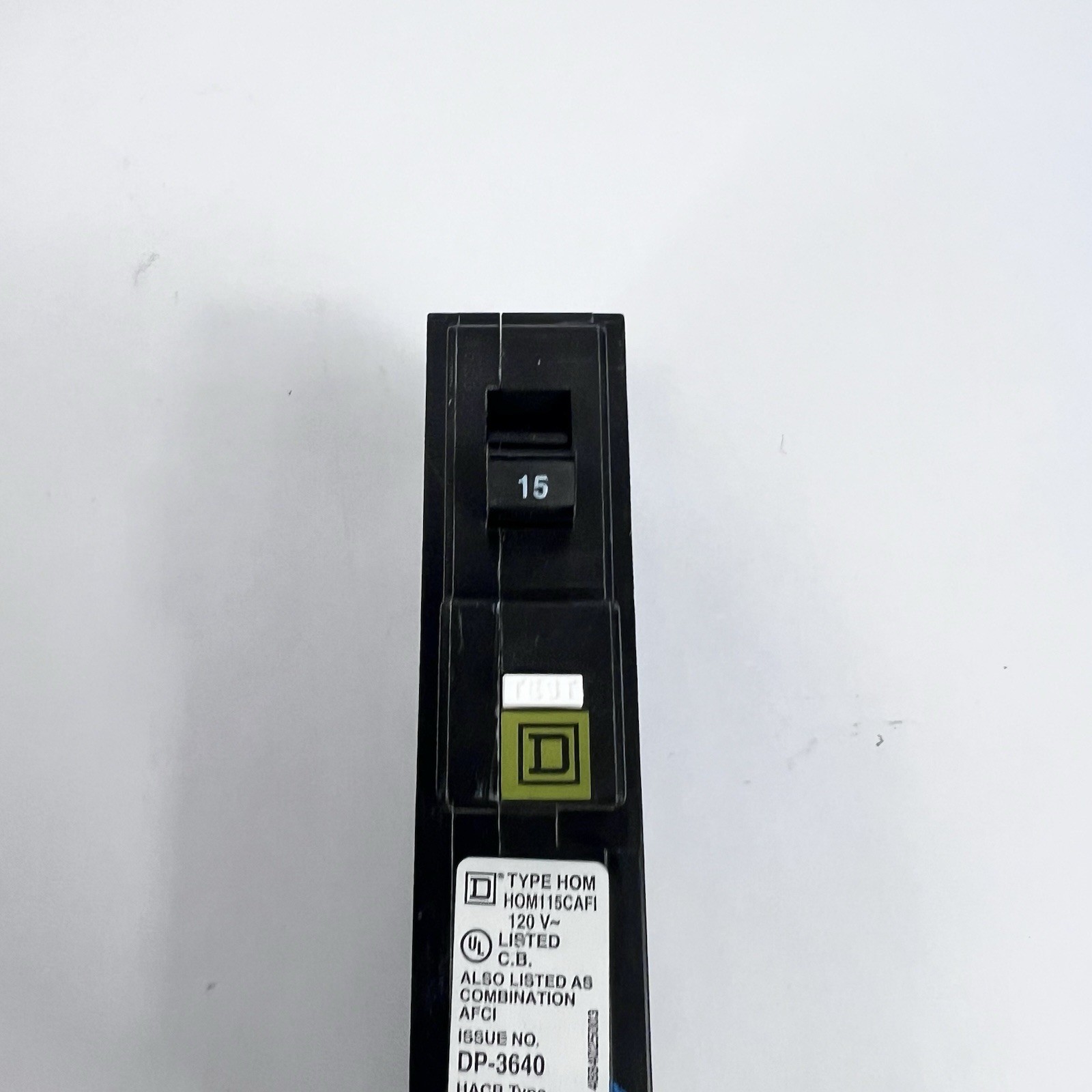 New Square D HOM115CAFI Circuit Breaker & Arc-fault Circuit Interrupter