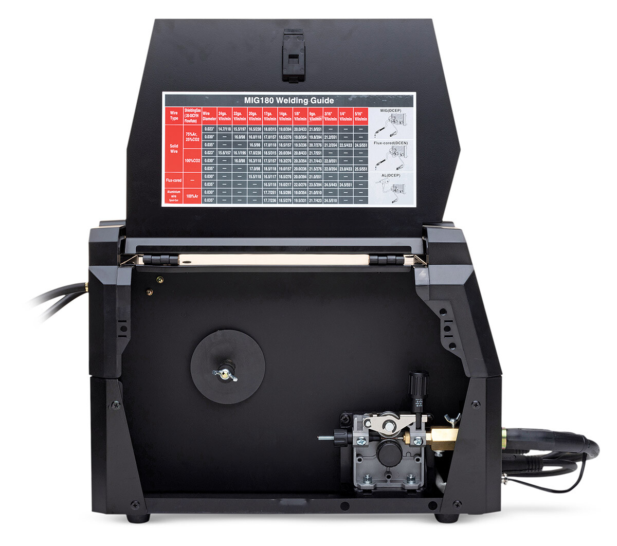 Eastwood 180 Amp MIG Welder 120V 240V for Steel & Aluminum Auto Restoration