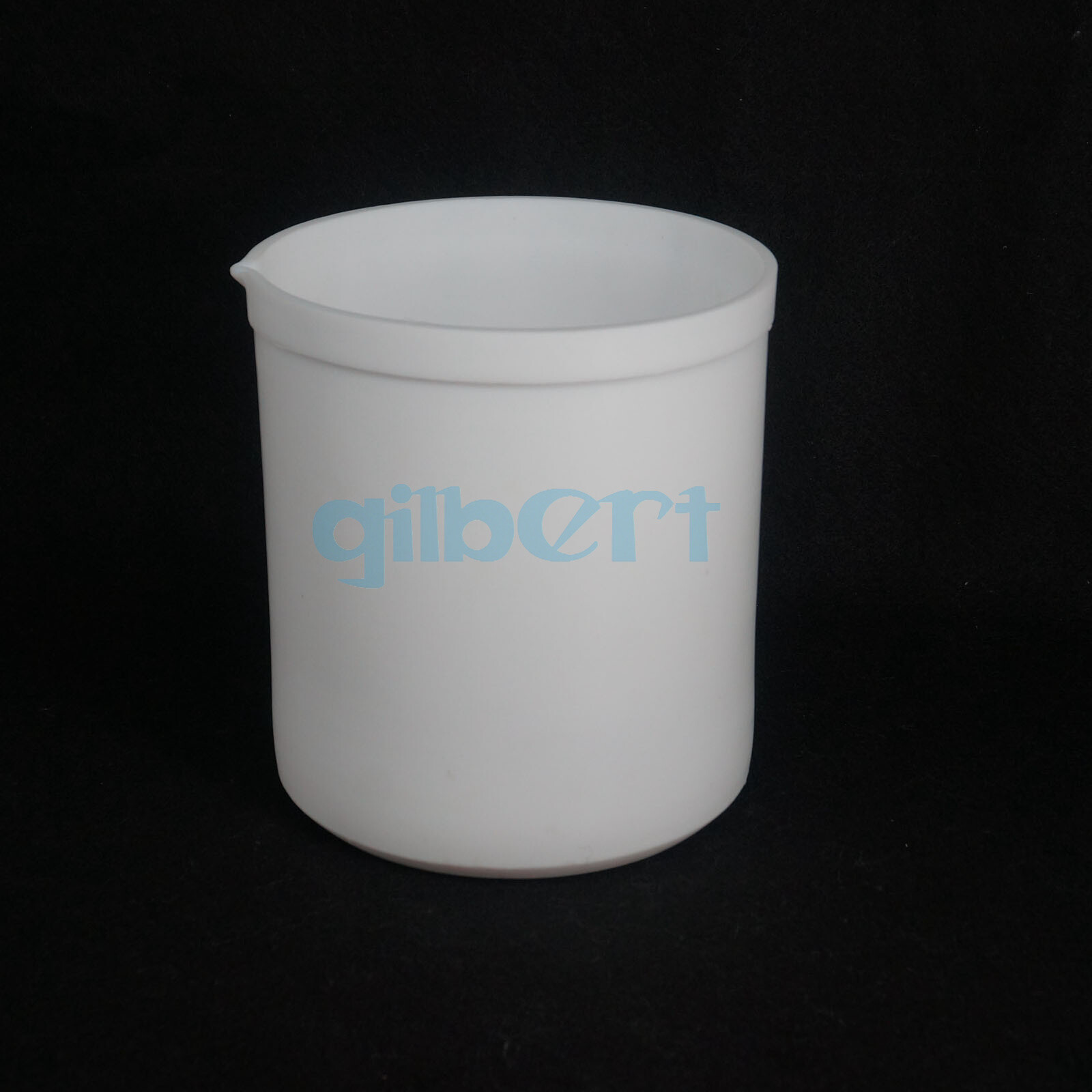 Capacity 1000ml PTFE Beaker High Temperature 250 ℃ Corrosion Resistance