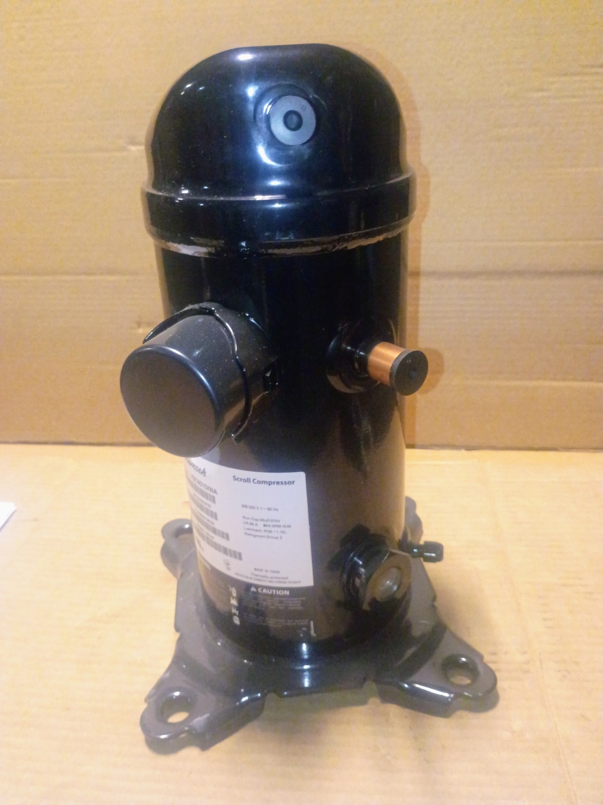 New Tecumseh VSC9515XNA 2 HP R-404A/Multi-Refrigerant Scroll Compressor 220V 1PH