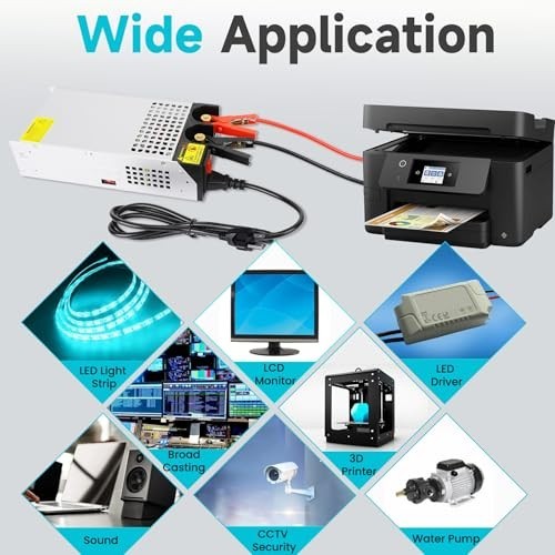 12V 100A 1200W Switching Power Supply for LED Strip Light CCTV Camera