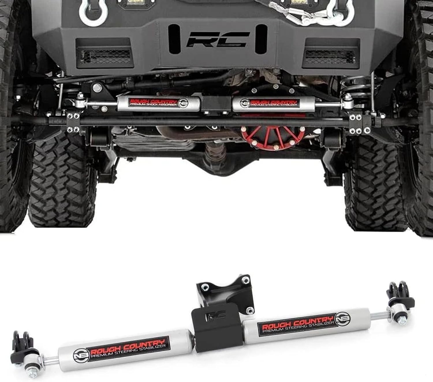 Country N3 Dual Steering Stabilizer for 07-18 Jeep Wrangler JK – 8734930