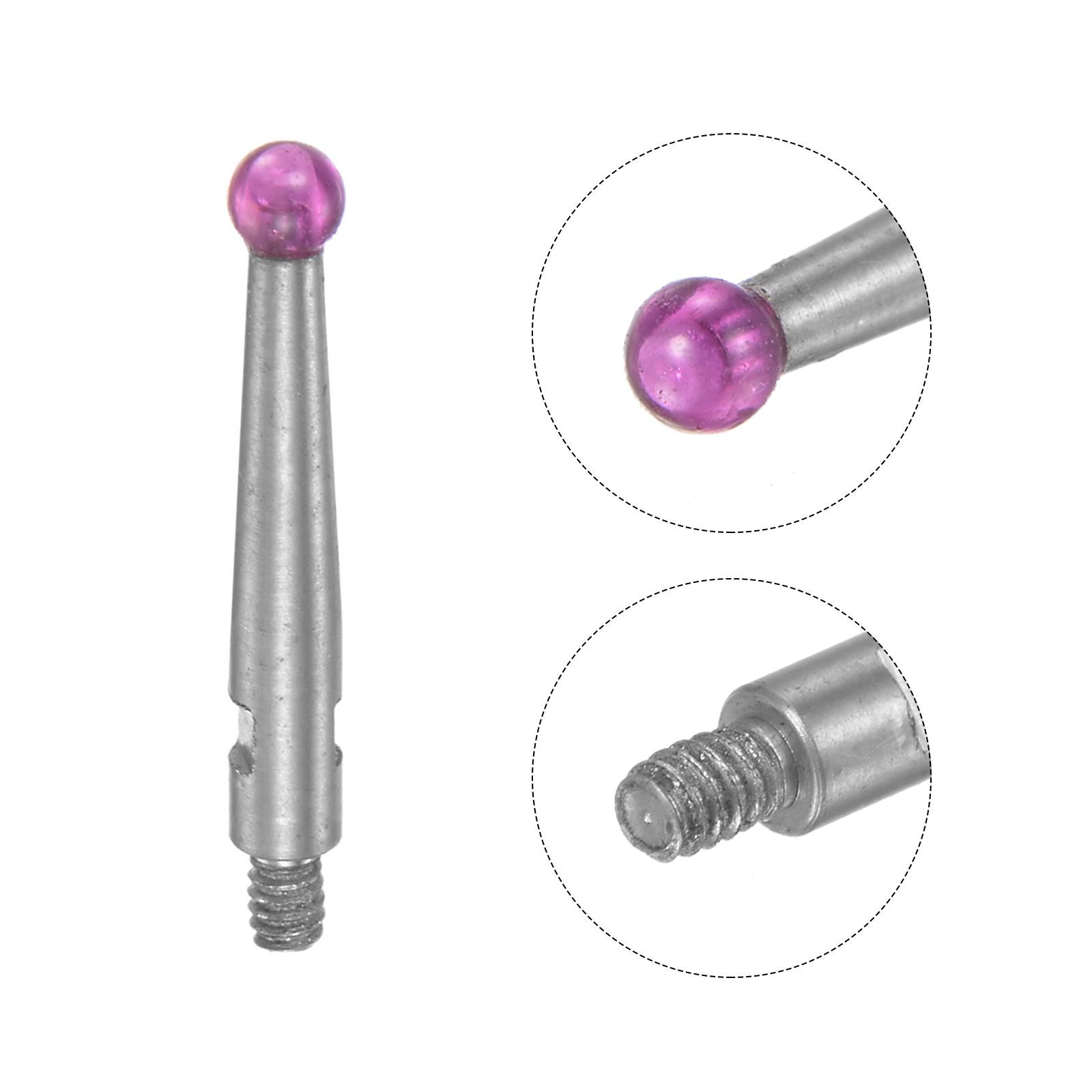 Dial Test Indicator Probe Lever 2.0mm Dia Ball Tip M1.4×0.3 Thread 0.58″ Length