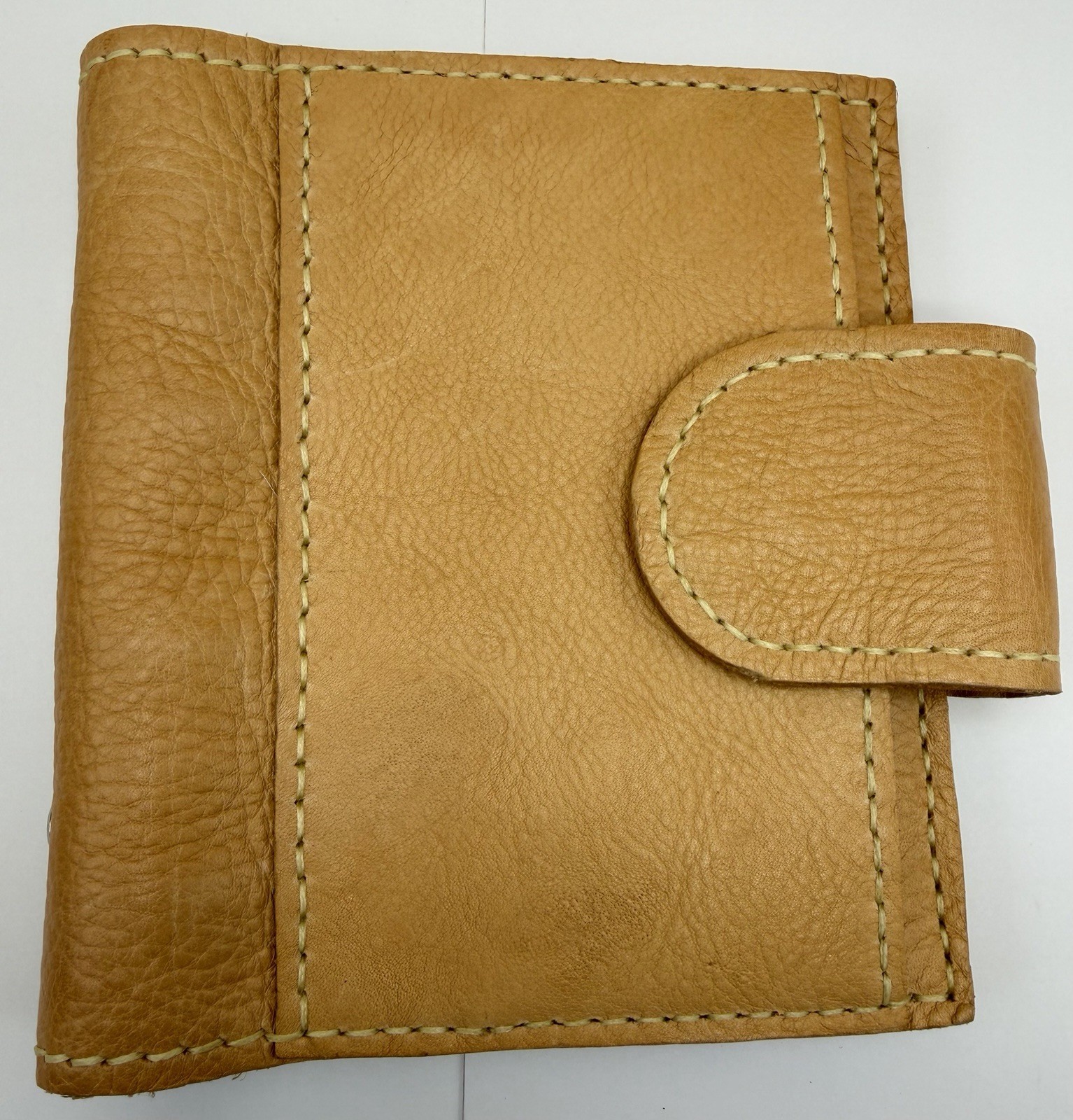 Love Paper Plan Personal Size Leather Planner 25mm Rings Natural Veg Tan