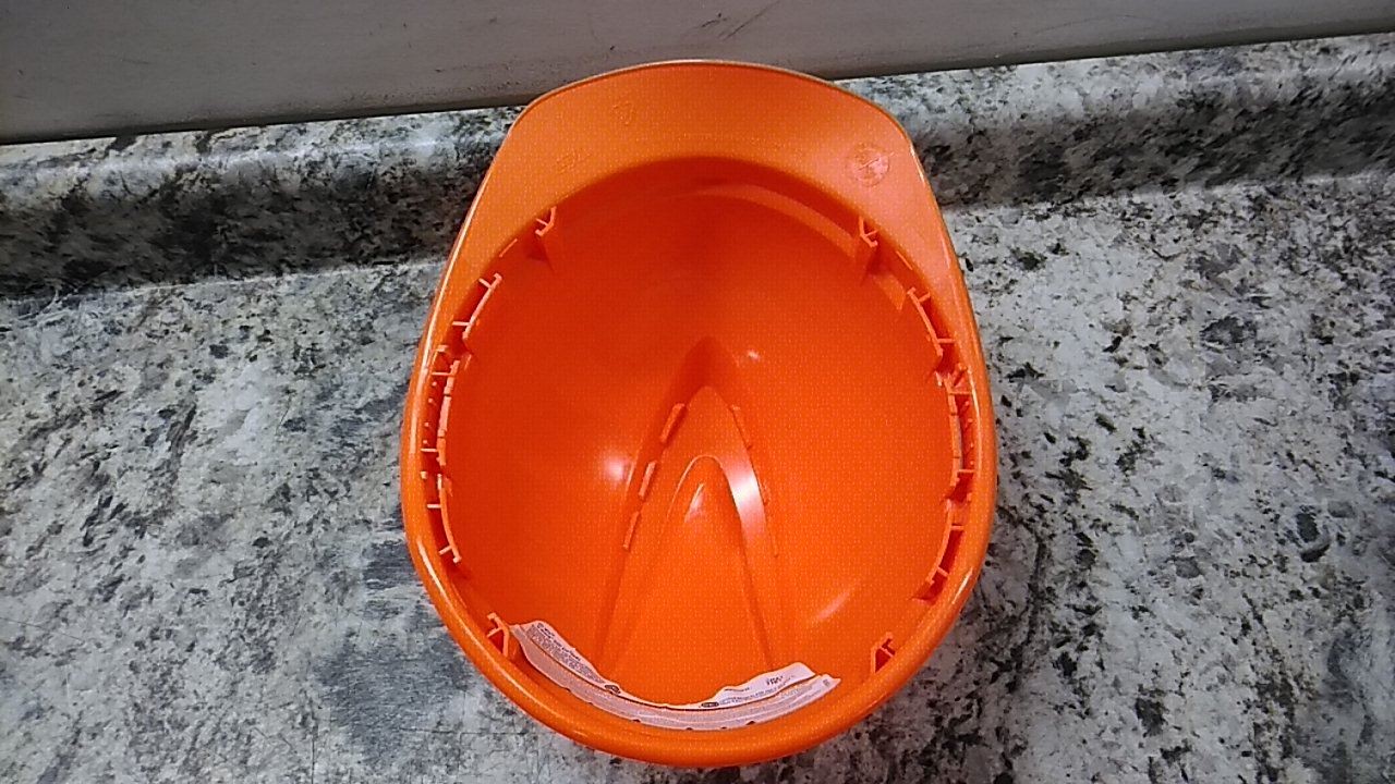 MSA 10034026 20 Pk 6-1/2 to 8 Hat Size Hi-Visibility Orange Hard Hat