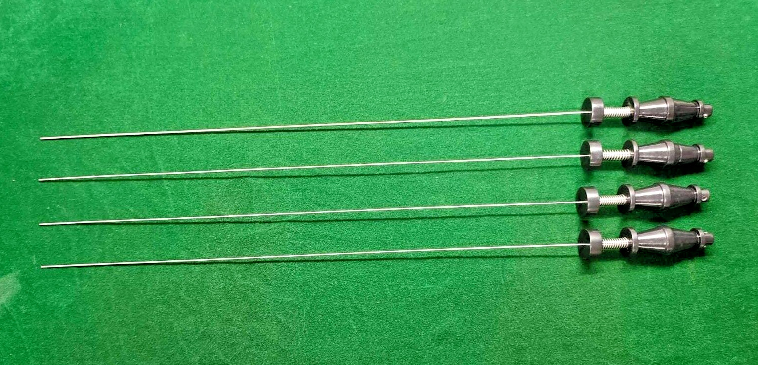 4pc Hysteroscopy PCNL Tripronge Forceps 3FR 40cm Reusable Surgical Instruments
