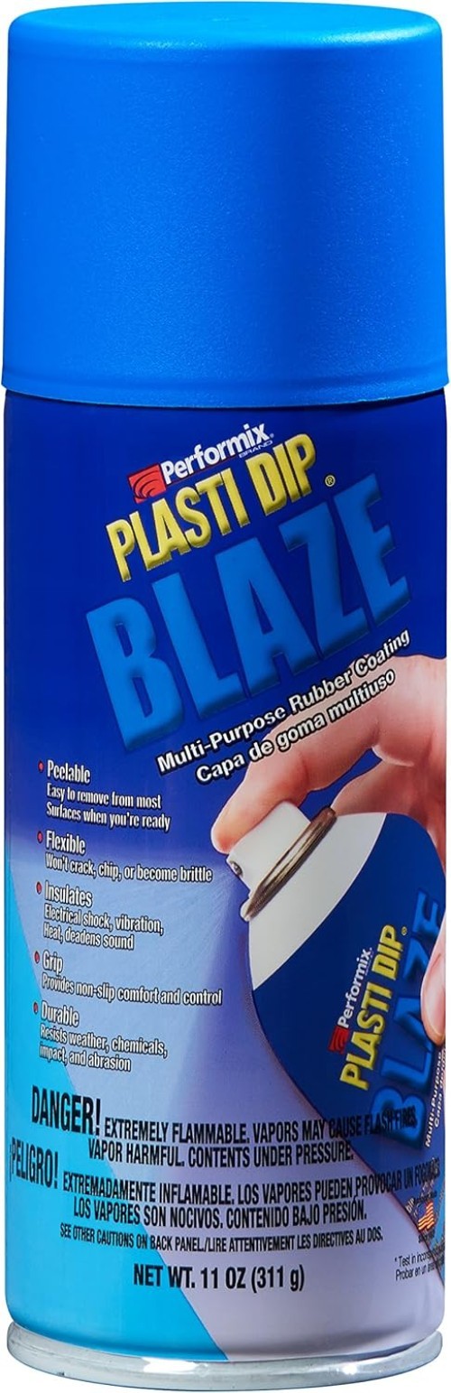 Vibrant Plasti Dip Blaze Blue 11oz – Flexible, Removable, and Moisture Resistant